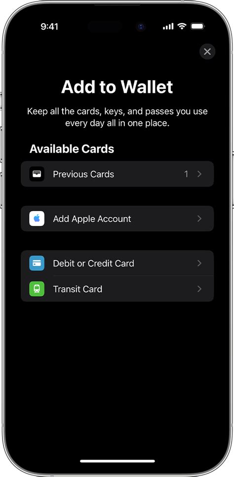 adding credit card to nfc|apple wallet nfc add card.